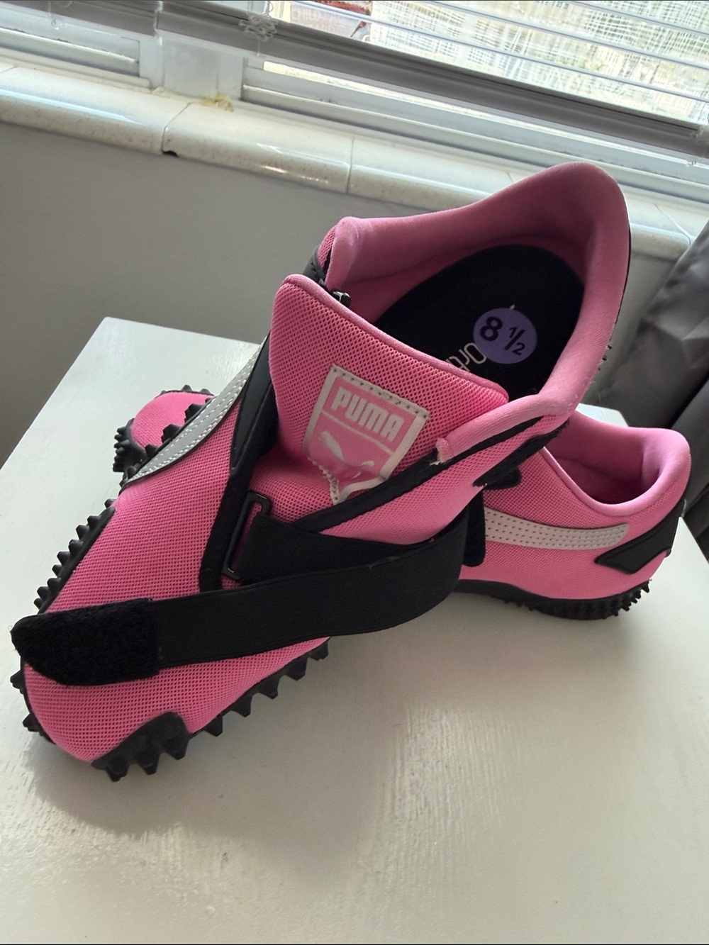 Puma Mostró OG Women's Pink and Black Athletic Shoes